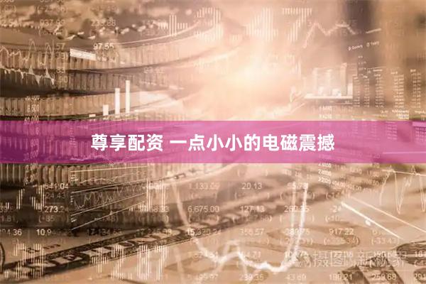尊享配资 一点小小的电磁震撼