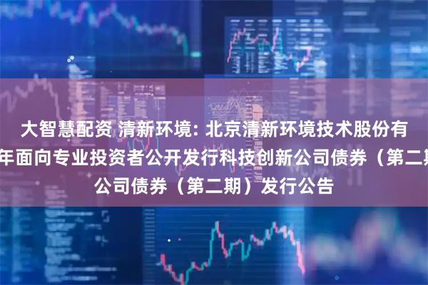 大智慧配资 清新环境: 北京清新环境技术股份有限公司2025年面向专业投资者公开发行科技创新公司债券（第二期）发行公告